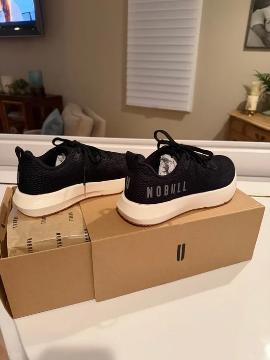 NIB NOBULL Drive Knit 2 Black Size 8 - Picture 2 of 4